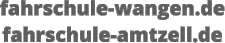 fahrschule-wangen.de fahrschule-amtzell.de